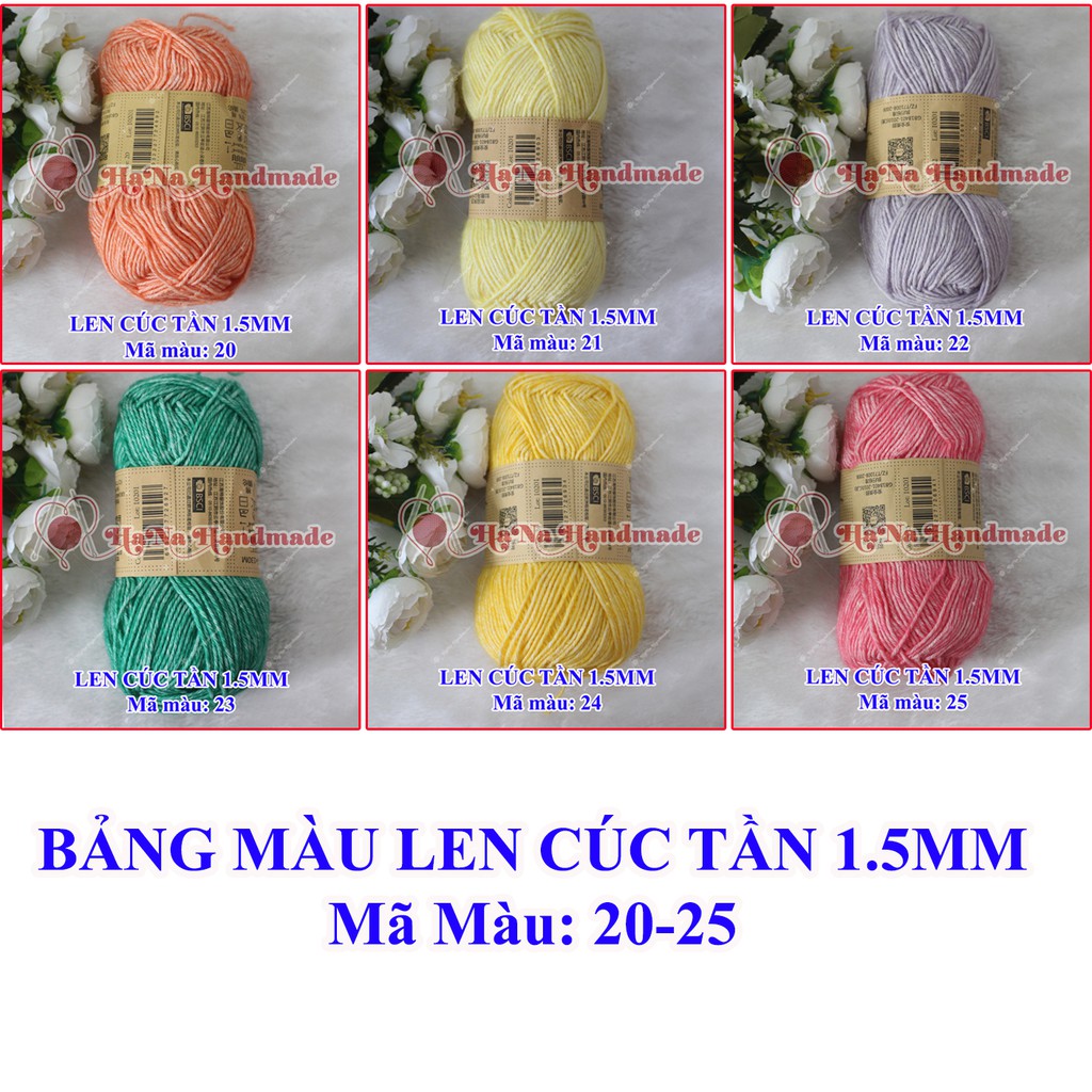 Len cúc tần 30k/50g ~130m