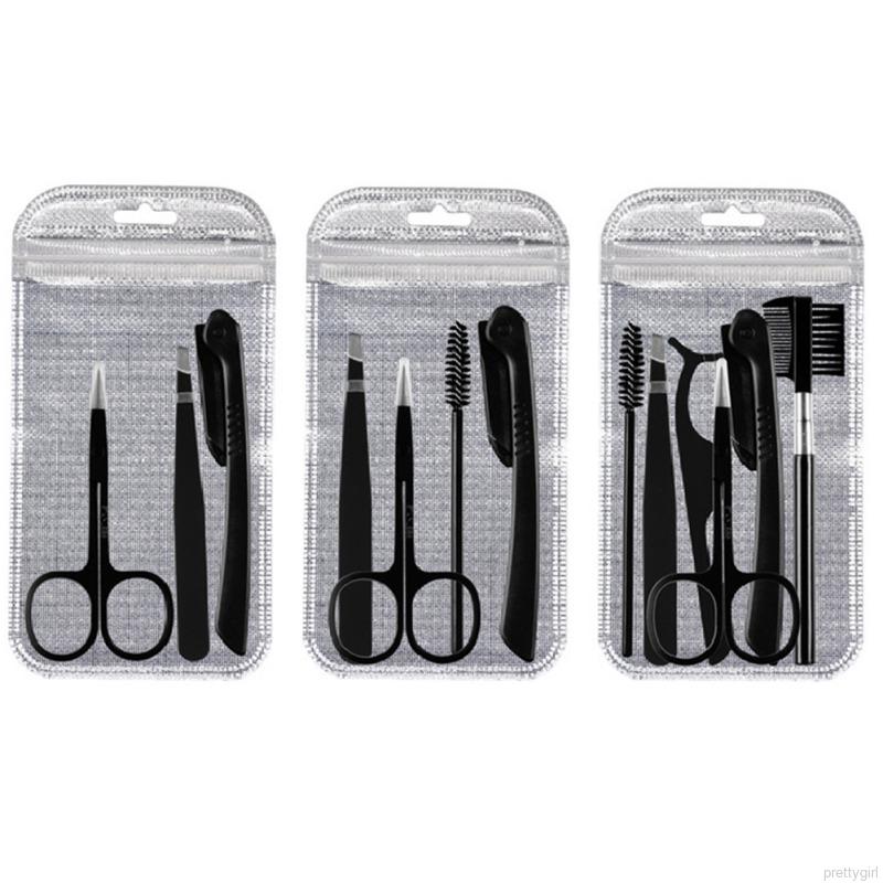 3/4/6 Set Dụng Cụ Tỉa Lông Mày Tiện Dụng