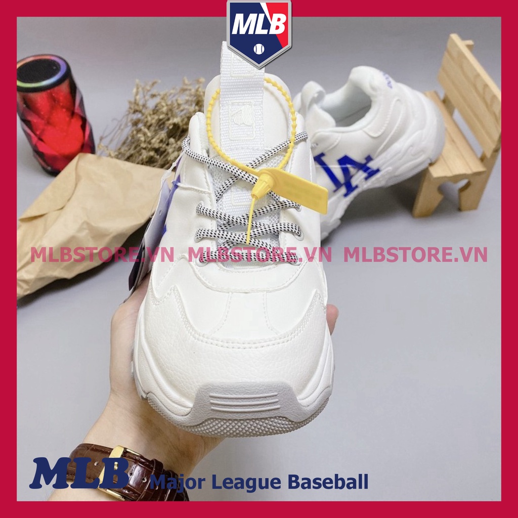 Giày MLB LA Nam Nữ, Giày Sneaker LA Thể Thao Đế 2 Lớp Tăng Chiều Cao 4CM Full Box | BigBuy360 - bigbuy360.vn