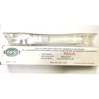 Ống chuẩn sodium thiosunfifate 0,1N - Na2S2O3 Cemaco