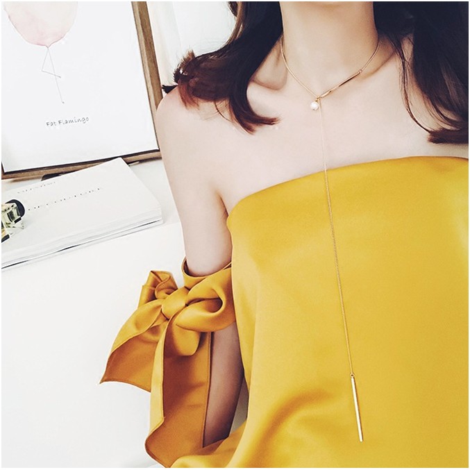 Dây chuyền form dài đẹp