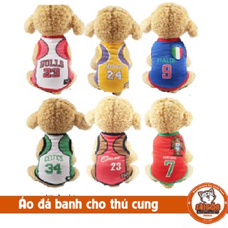 Áo ba lỗ thể thao cho thú cưng mẫu 6-12