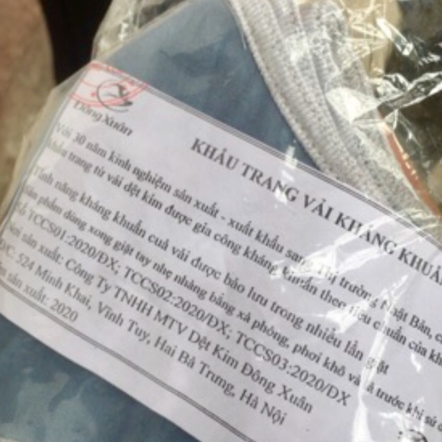 Khẩu trang Dệt kim đông xuân tái sử dụng công nghệ nhật bản( set 10 chiếc) Cam kết hàng thật . | BigBuy360 - bigbuy360.vn