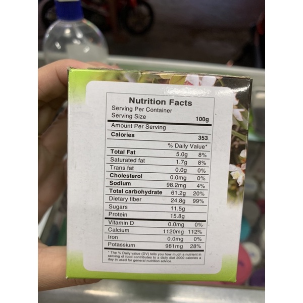 Trà Tam Điệp thế hệ 2 giảm cân tan mỡ hộp 30 gói chính hãng