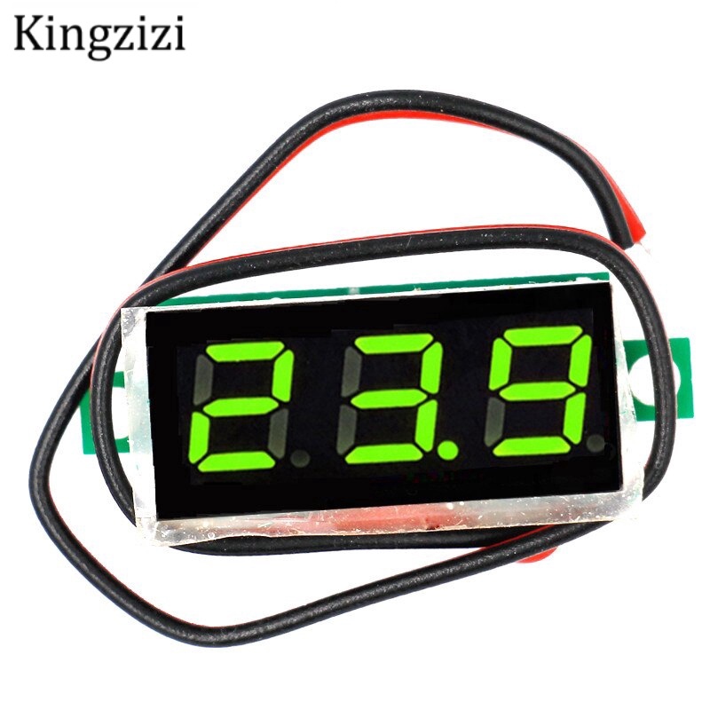 Volt kế thử nghiệm kỹ thuật số mini hiển thị LED 0.28 inch 2.5-40V