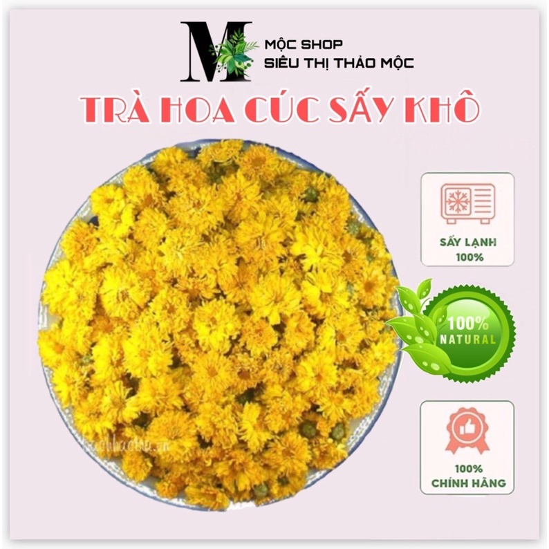 TRÀ HOA CÚC VÀNG đẹp da thanh lọc cơ thể(50gr)