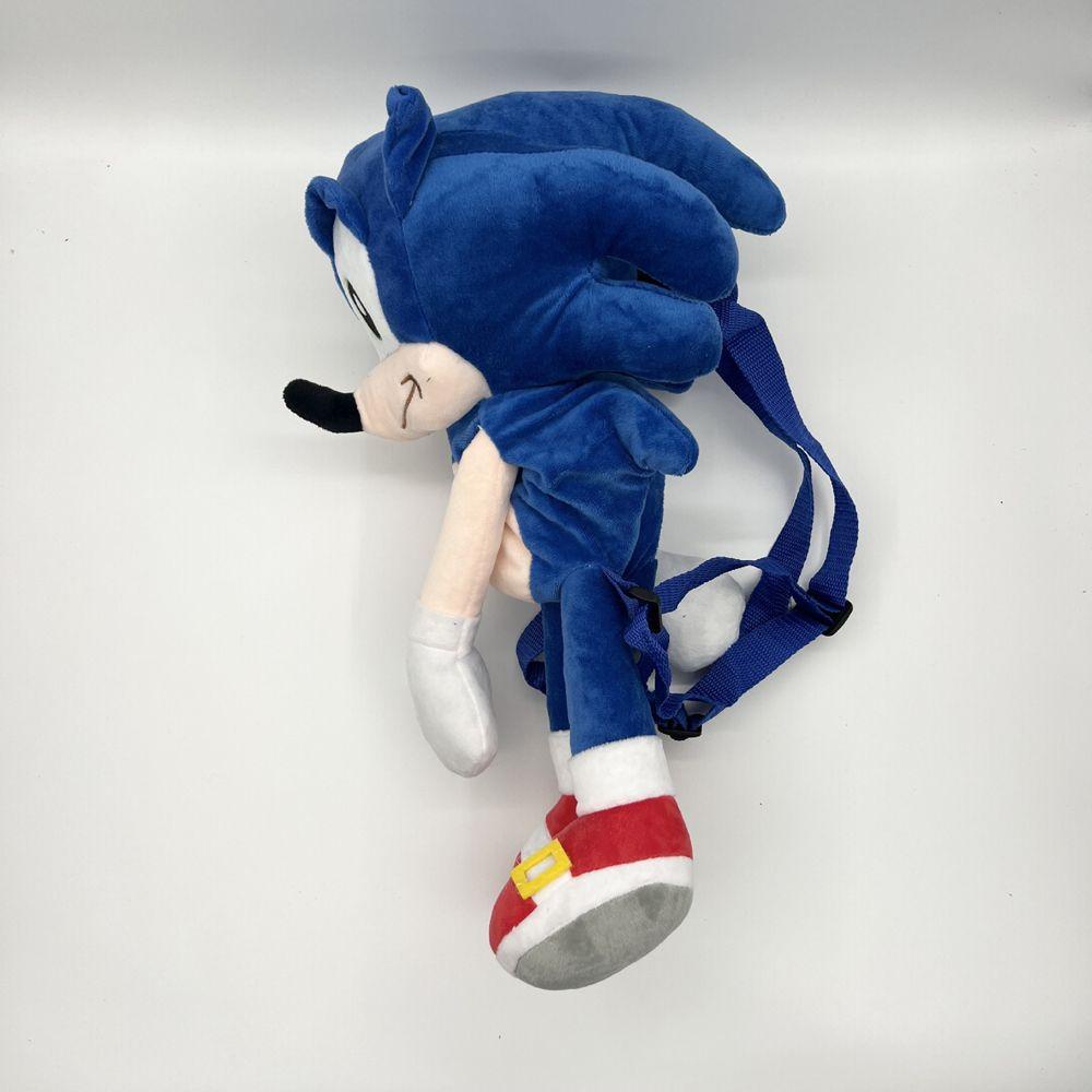 LILYES Ba Lô Nhồi Bông Hình Nhân Vật Hoạt Hình Sonic Đáng Yêu