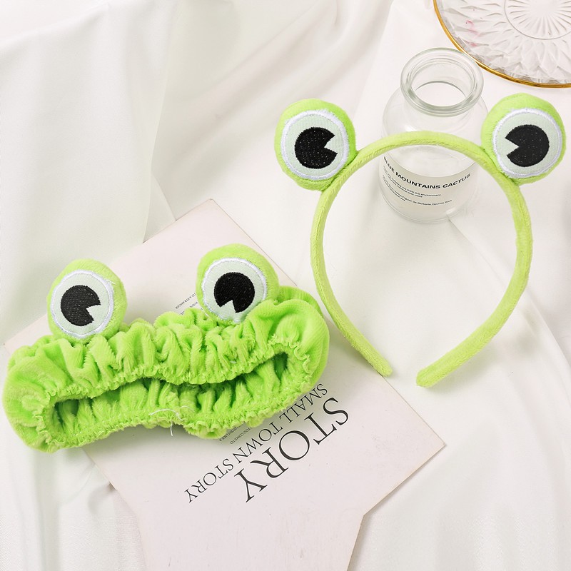 Băng đô/ Cài tóc hình chú ếch phong cách Hàn Quốc xinh xắn cho nữ
