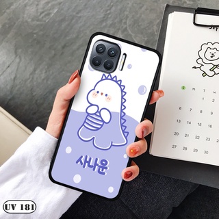 Ốp lưng  OPPO A93 - Lưng nhám viền dẻo in 2D