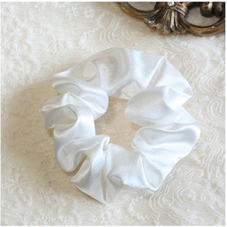 Dây Buộc Tóc, Scrunchies vải bóng trơn mịn đẹp