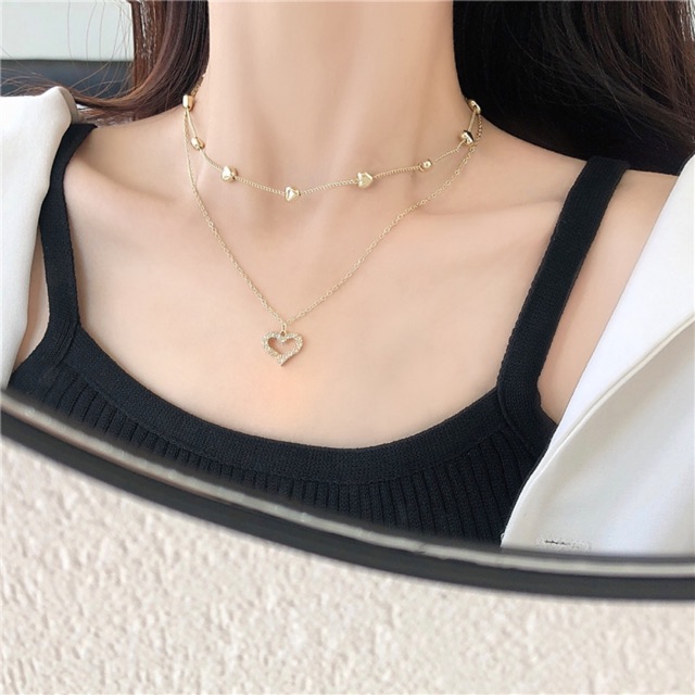 Set 2 dây chuyền dễ thương
