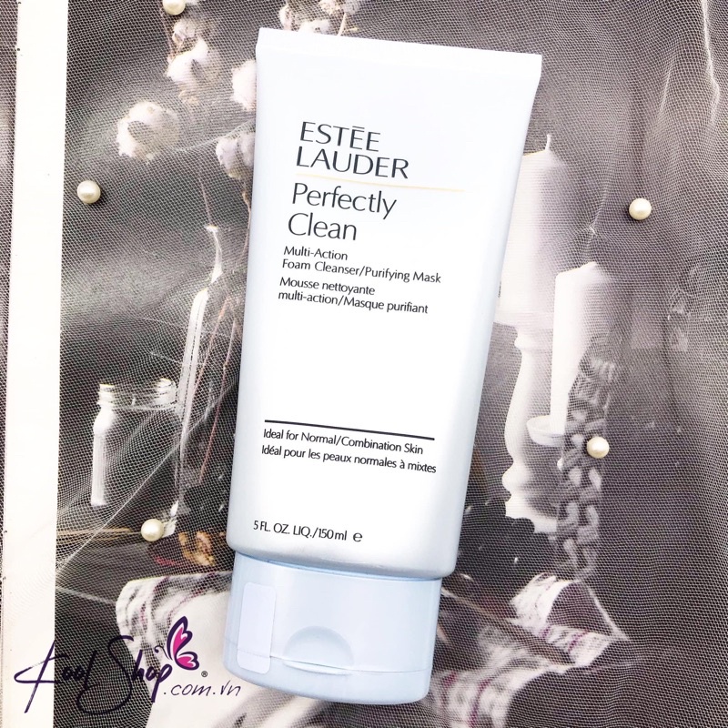 🌸Sữa rửa mặt Estee Lauder Perfectly Clean Multi-Action Foam Cleanser/Purifying Mask 🌸