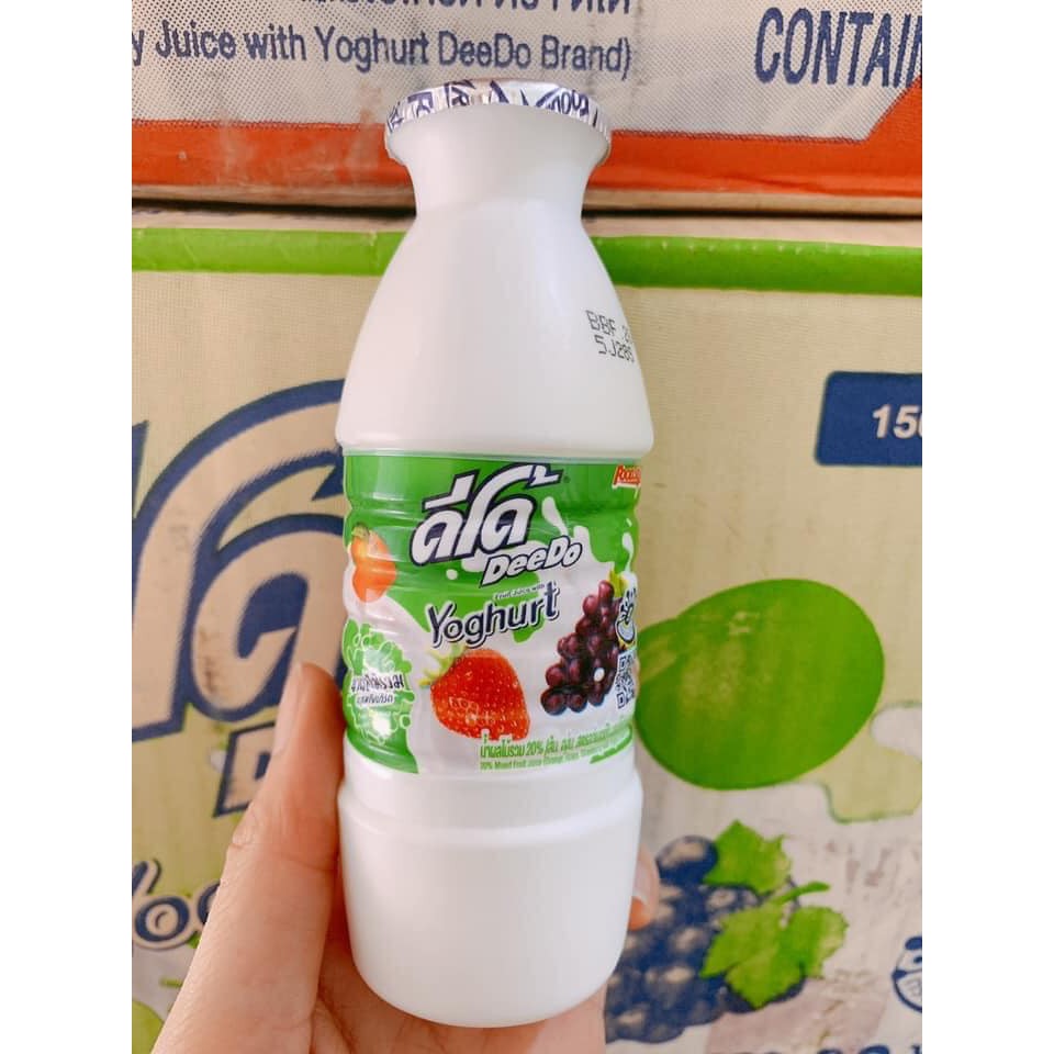 Sữa chua uống Deeco Thái Lan set 24 chai 150ml date 2022