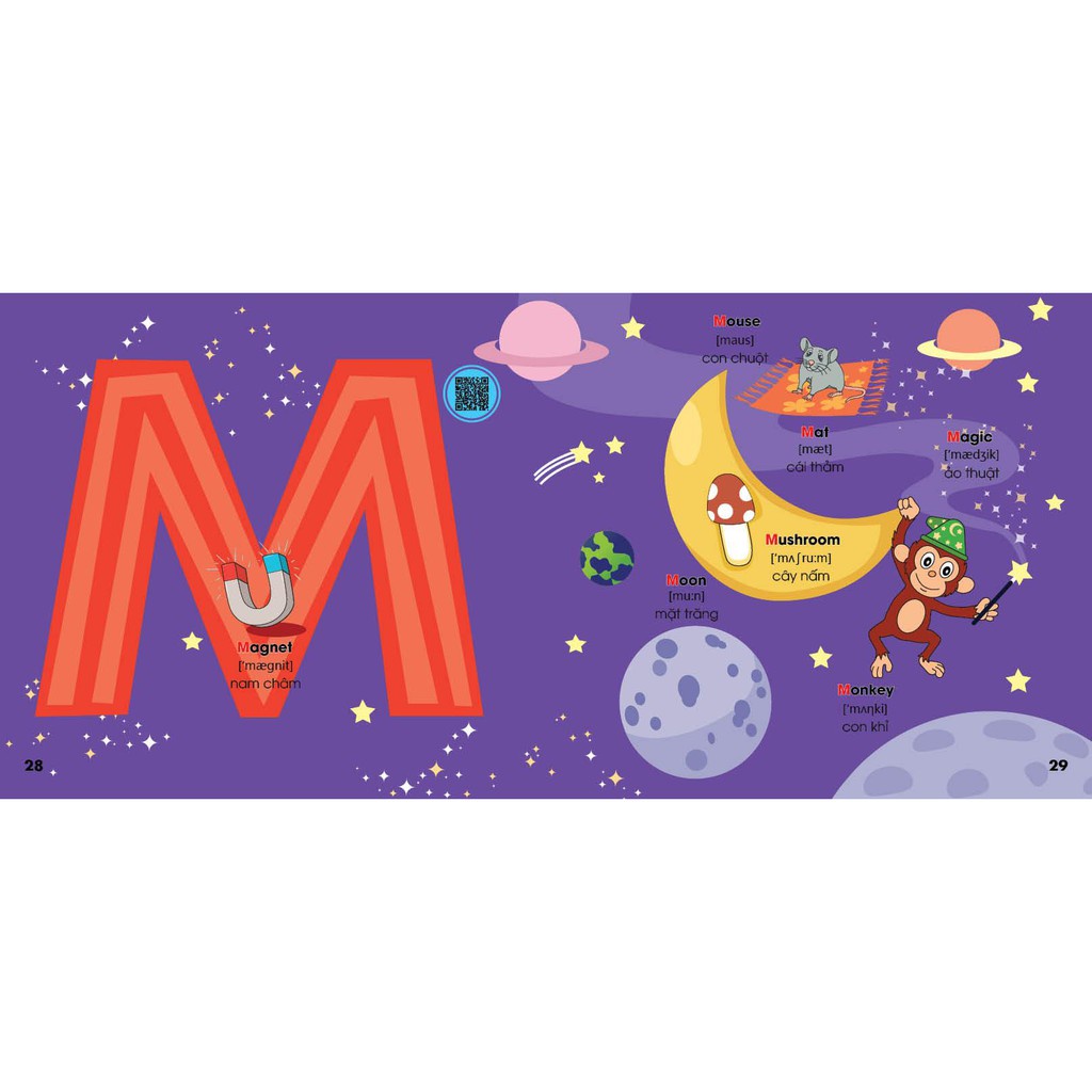 Sách - My First Alphabet Adventure - CUỘC PHIÊU LƯU VỚI CHỮ CÁI - Sách âm thanh