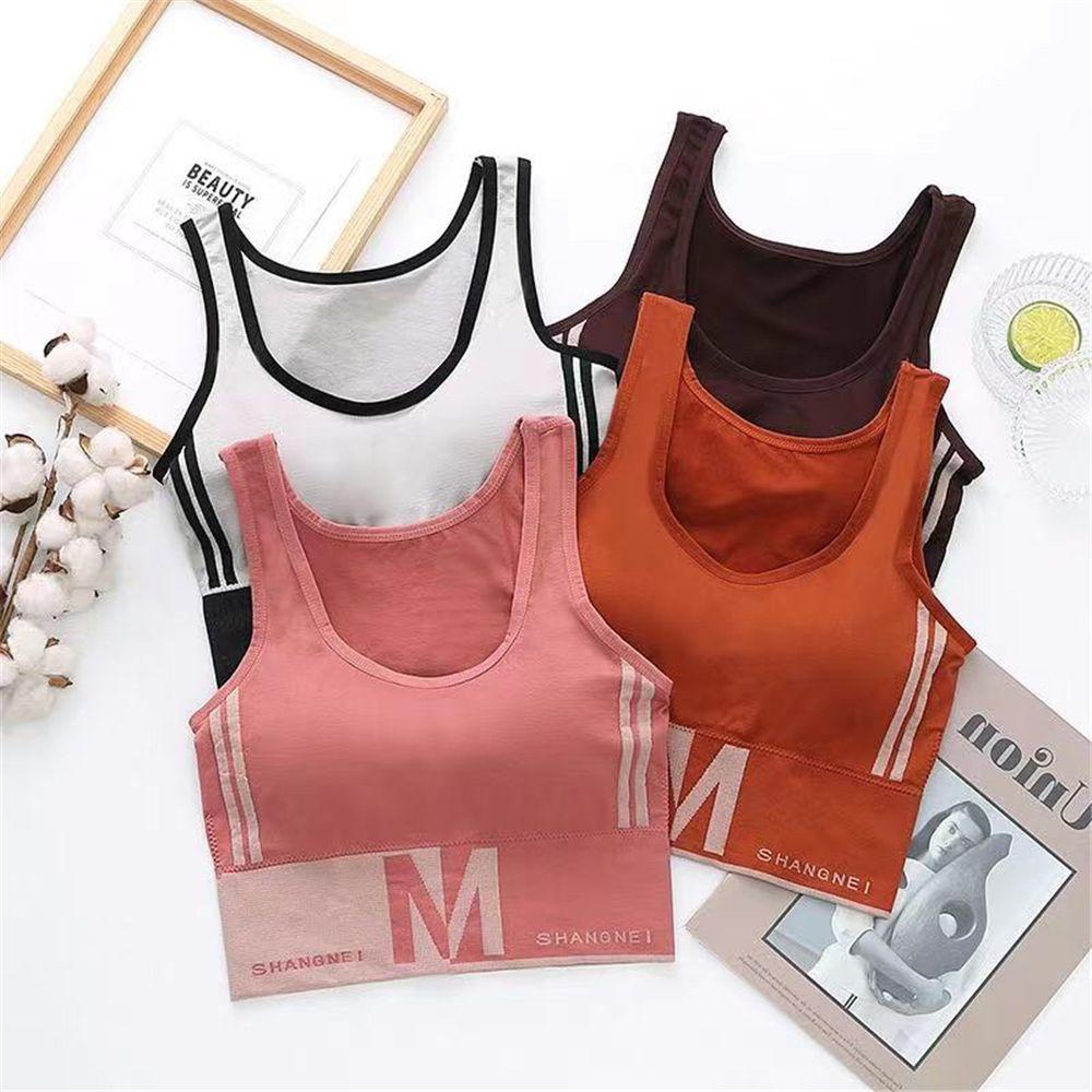 Áo Ngực Thể Thao In Chữ Thời Trang Cho Nữ