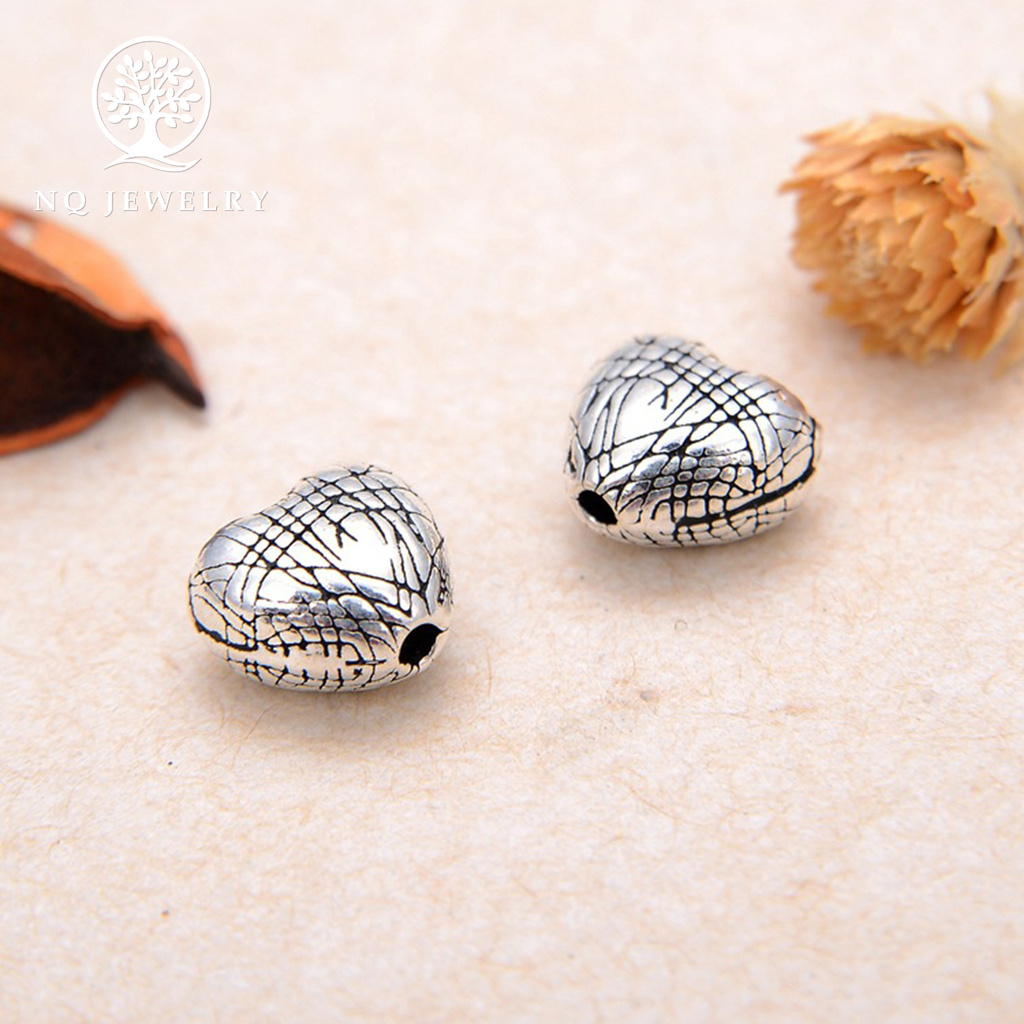 Charm bạc trái tim - NQ Jewelry