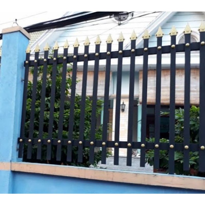 (HÀNG DÀY 6ZEM) Nắp chụp bịt đầu sắt hộp, cửa cổng sắt, chông hàng rào ( mác sắt ) 13*26mm,20*40mm, 25x50mm,30*60mm...