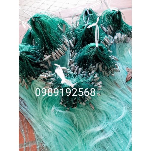 Lưới đánh cá 1 màn then 4,then 5, then 6 cao 1,2m dài 60m đánh cá trắm, chép