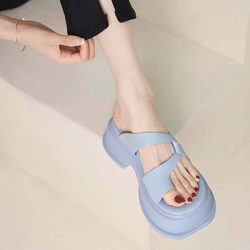 Dép Cao Cấp Chống Trượt Màu Đen Thời Trang Dành Cho Mùa Hè