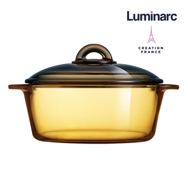 Nồi Thủy Tinh Luminarc Amberline Granite 2 lít - LUAMN2266