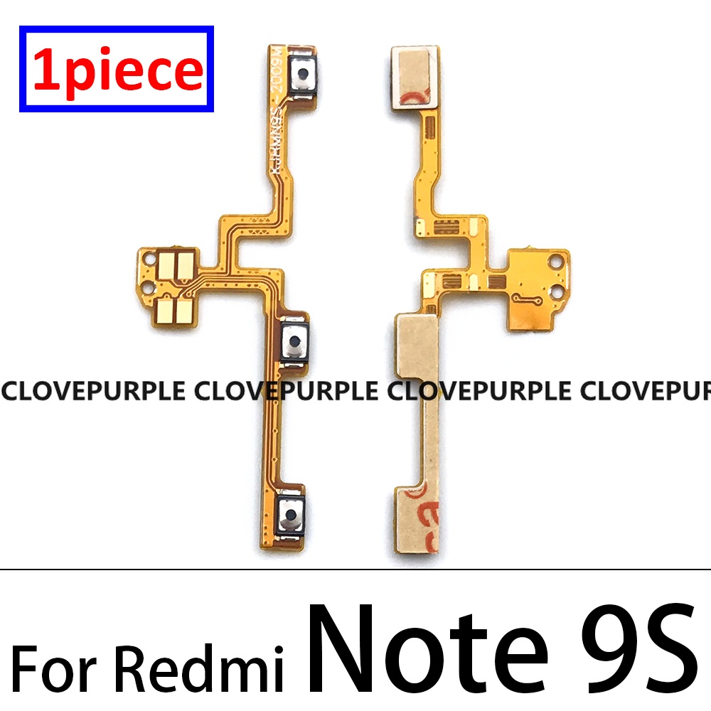 1 Dây Cáp Flex Nút Nguồn / Mở Máy Ảnh Cho Xiaomi Redmi 7 7A 8 8A 9 9A Note 7 8 8T 9 10 Pro 9s MI 10T Lite 10