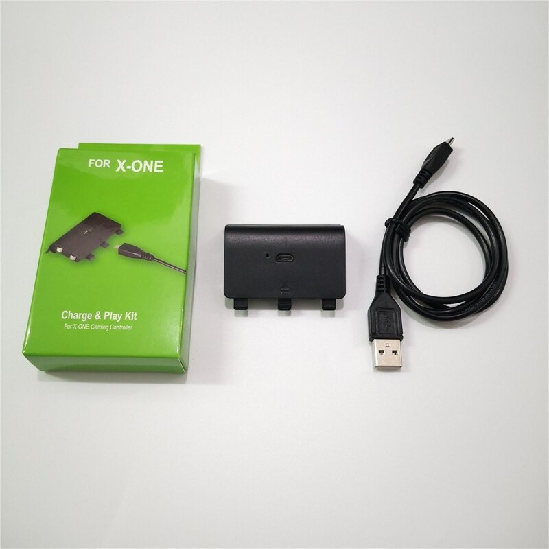 Bộ Pin Sạc Lithium 2400mAh + Kèm Cáp Sạc USB Thay Thế Cho Bộ Điều Khiển Không Dây Microsoft XBOX