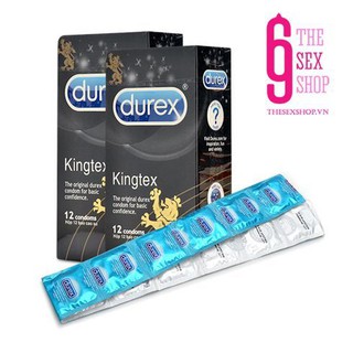 Bao cao su durex kingtex siêu mỏng 12s
