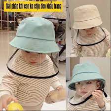 Mũ Chống Giọt Bắn Cho Bé, Mũ chống Covit, Mũ Chắn Bụi Cho Trẻ Em, Người Lớn Hàng Đẹp