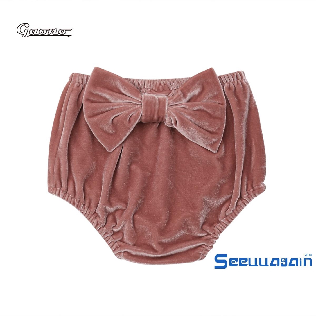 ❥☀✿SEENEW New Kids Baby Girl Velvet Bottoms Bloomer Shorts Diaper Cover Panties PP Pant