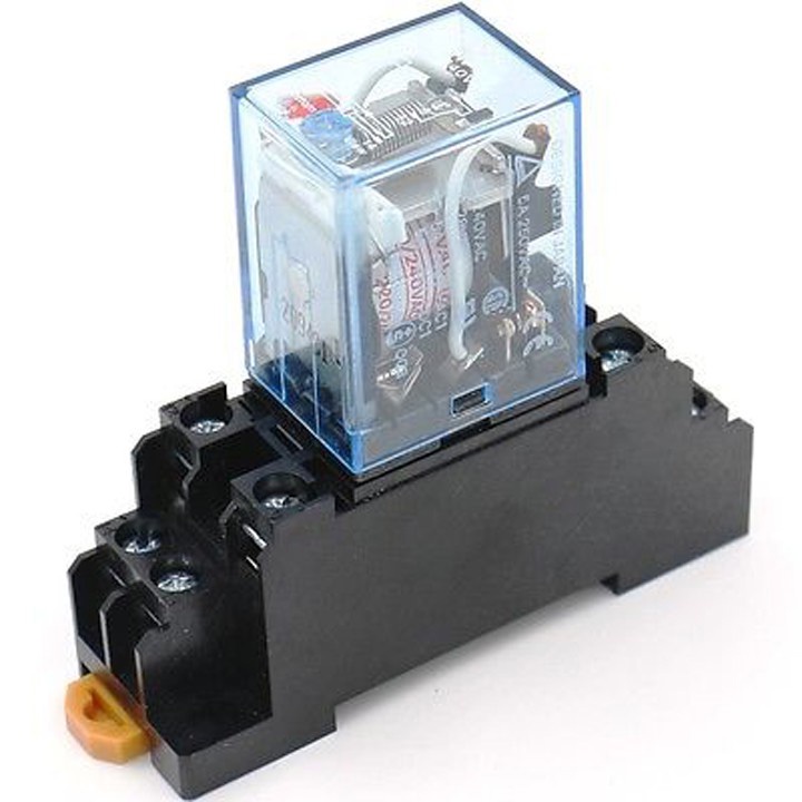 Relay trung gian 8 chân (RELAY KIẾNG)
