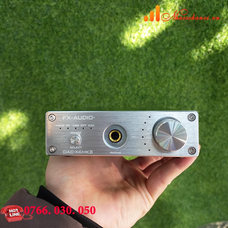 Giải Mã FX AUDIO DAC X6 MKII Âm Mượt-Giá Rẻ