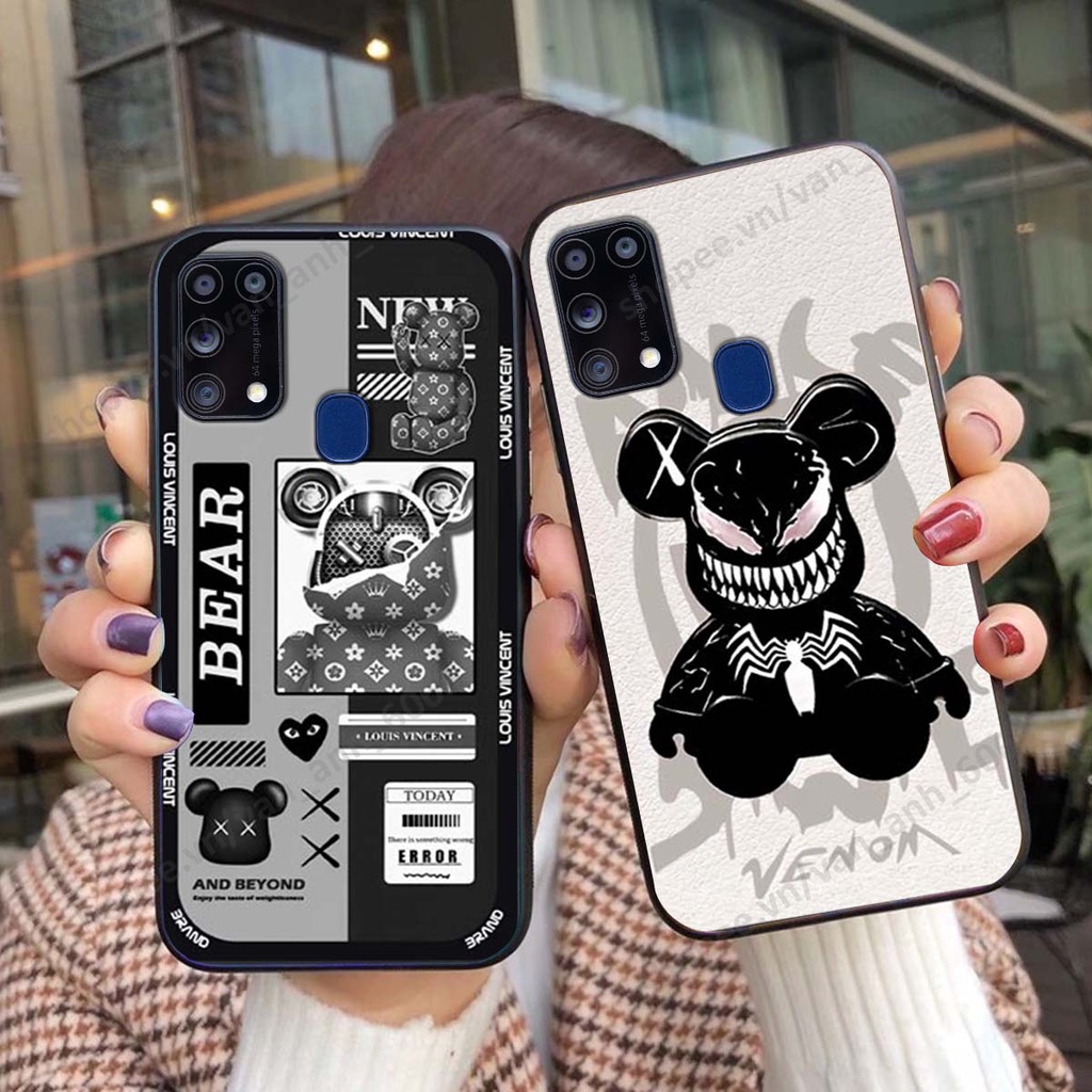 Ốp lưng Samsung M31 hình kaws, bear brick, venom thời trang siêu ngầu