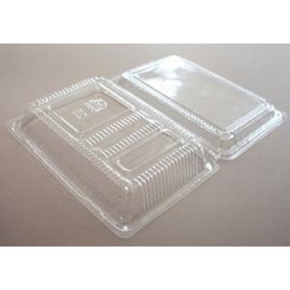 COMBO 100 HỘP NHỰA ĐỰNG BÁNH H25CN 19 X 13 X 5 CM