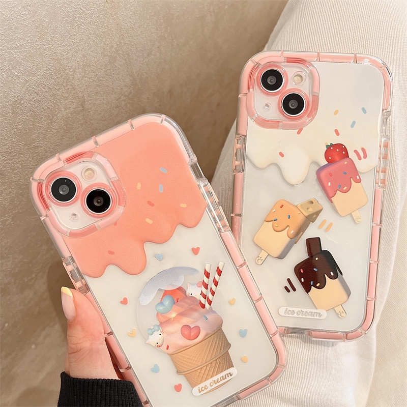 Ốp Điện Thoại Silicon Trong Suốt Chống Sốc Cho iPhone 14 13 12 11 Pro Max XS XR X