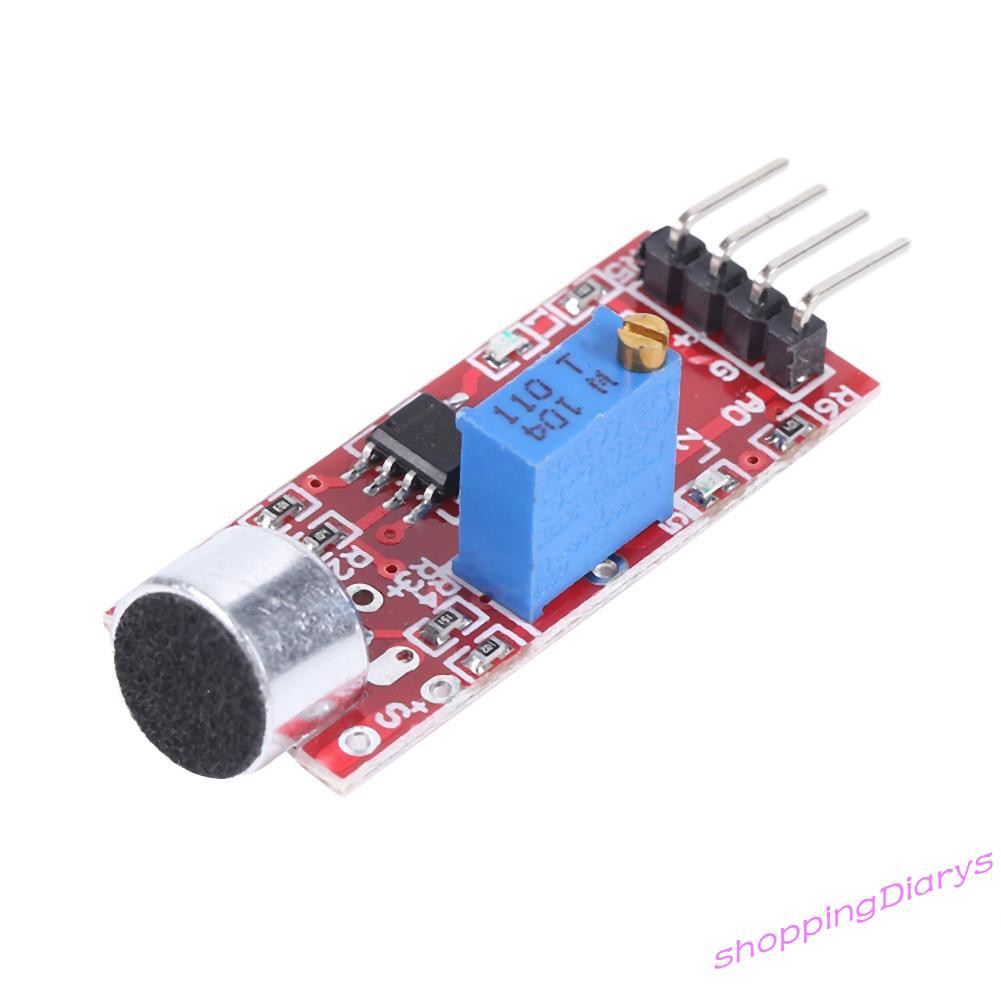 ✤Sh✤ High Sensitivity Sound Microphone Sensor Detection Module Fit for Arduino