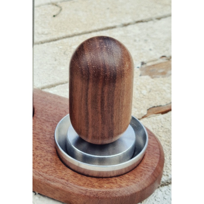 Tamper gỗ walnut *gỗ óc chó* dành cho Staresso Basic,Mini