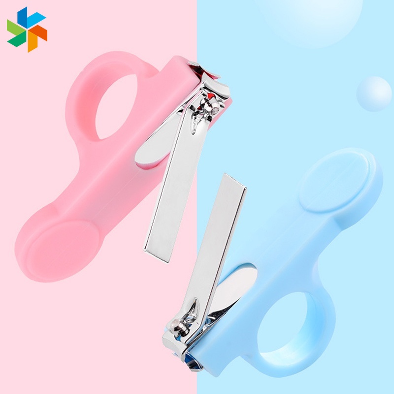 (Hàng Mới Về) Bộ Dụng Cụ Cắt Móng Tay Chống Rơi An Toàn Cho Bé Jp6-Thumb