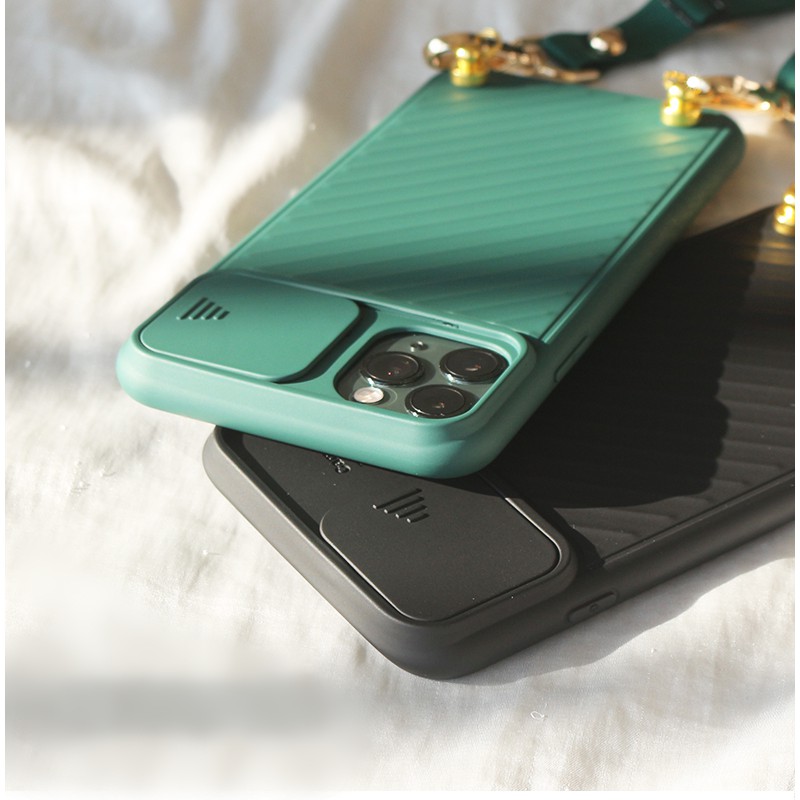 Ốp Điện Thoại Silicon Mềm Có Dây Đeo Vai Cho Iphone 12 11 Pro Max Xr X Xs Max Se 2020 7 8 Plus 12 | BigBuy360 - bigbuy360.vn