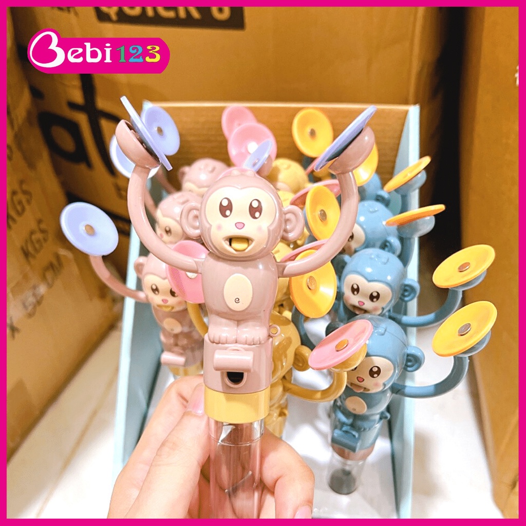 Đồ chơi bấm Khỉ Vỗ Tay Chập Cheng phát tiếng động tạo sự tò mò cho bé