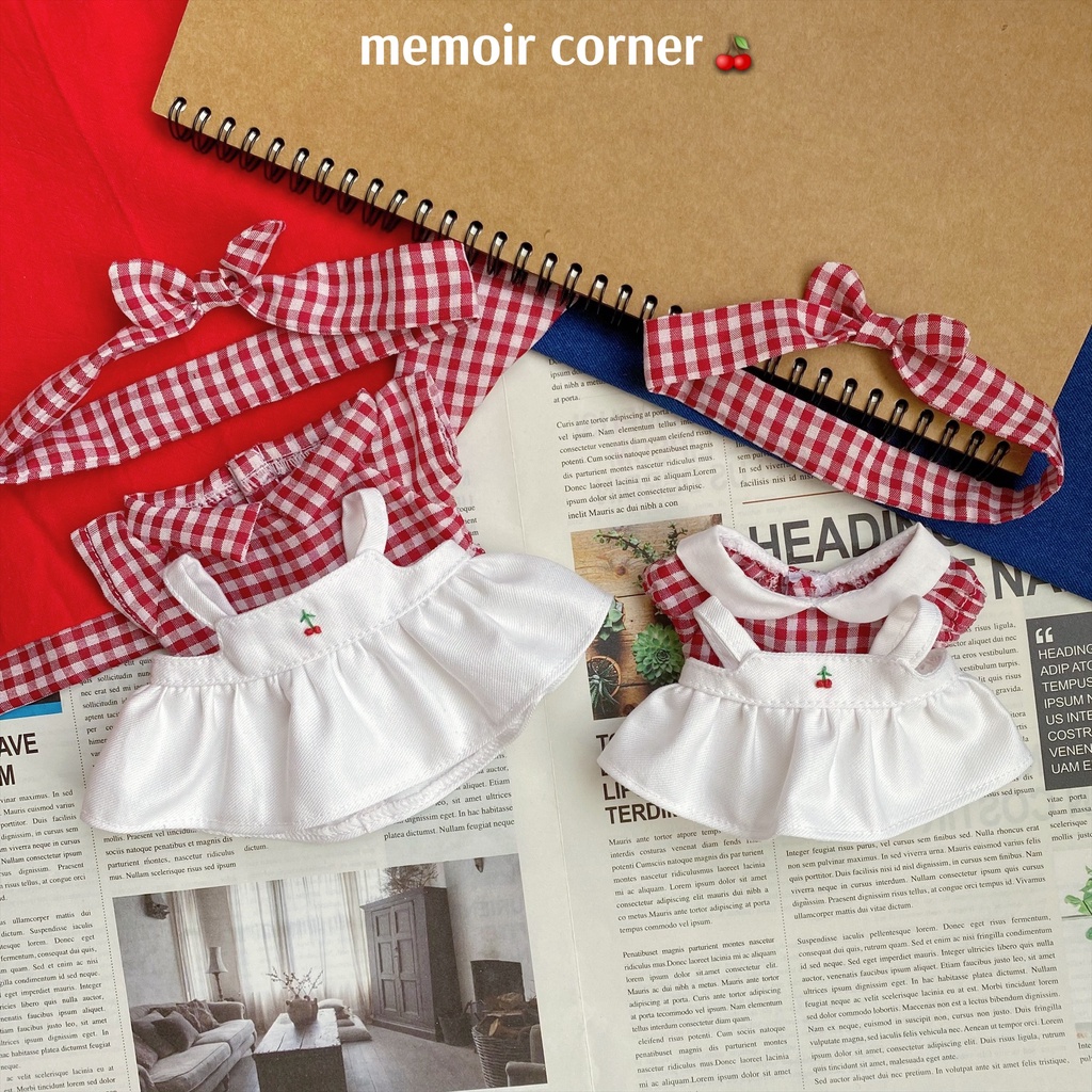 Outfit Doll 15cm & 20cm - Tủ đồ "Nước ép táo cherry" / part 2