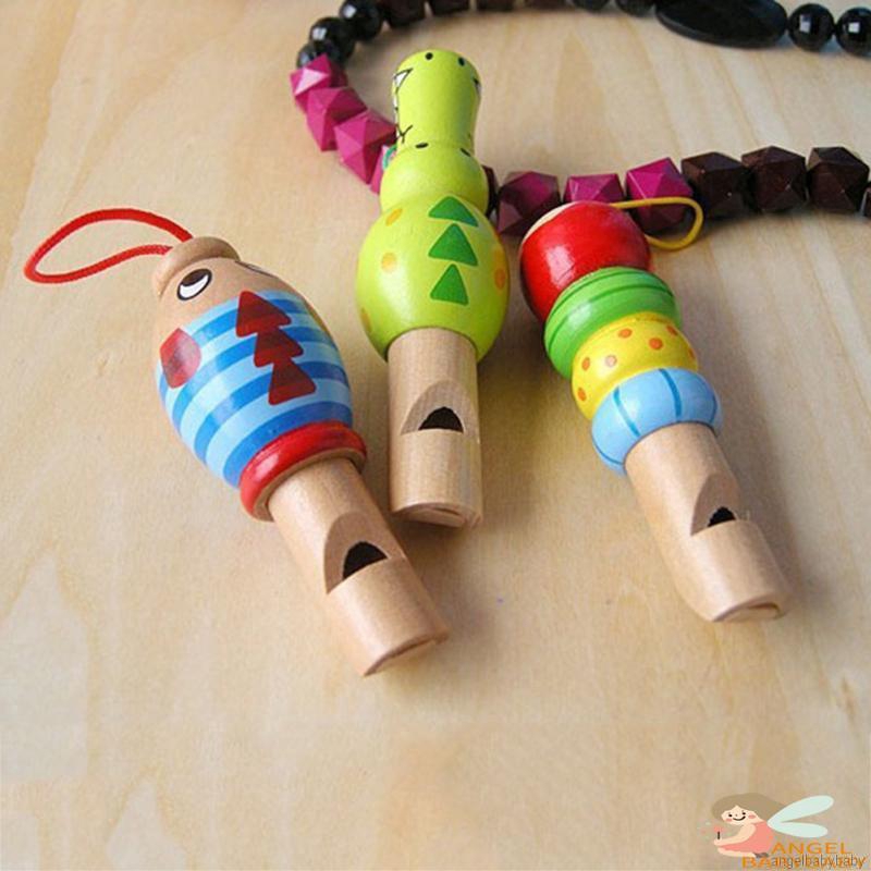 Còi Gỗ Đồ Chơi Cho Bé