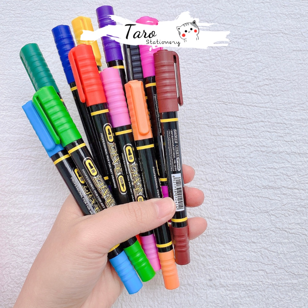 Set 12 Bút paraphrase học tiếng anh B12 Taro Stationery