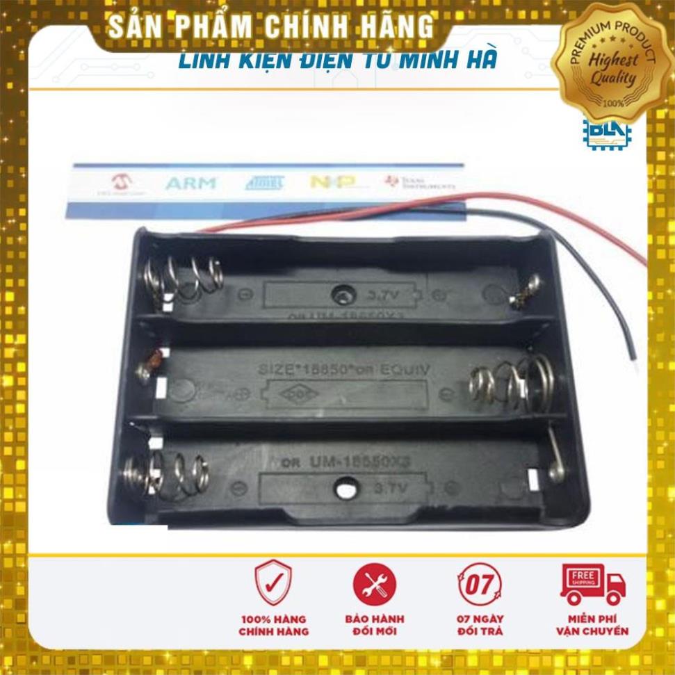 Hộp Đế Pin Ultrafire 18650 3 Cell