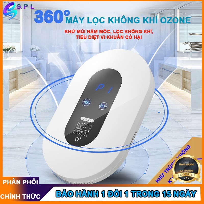 Máy lọc không khí Ozone QG01 Ion Âm BẢN QUỐC TẾ- lọc không khí, khử mùi ,khử trùng đến99% siêu tiện lợi