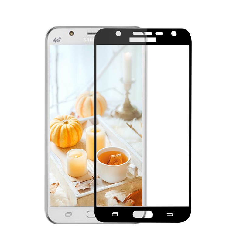 Kính cường lực dán full màn hình điện thoại cho Samsung Galaxy J7 2015 J700