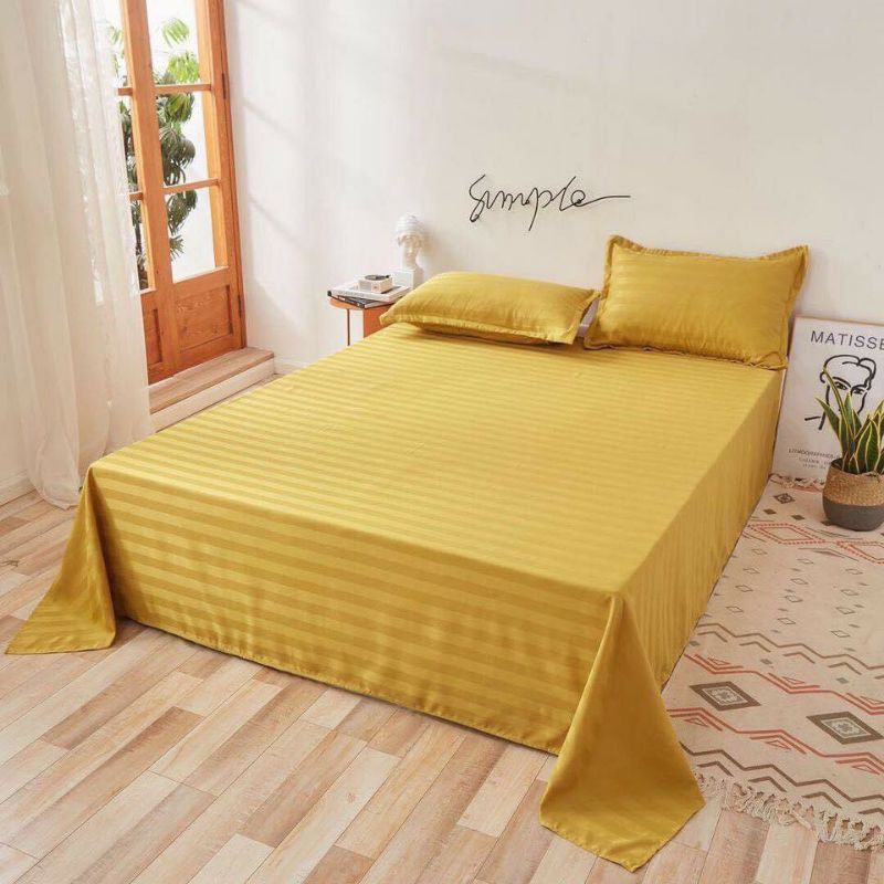 Ga gối cotton kẻ sọc 3f hasuko sản phẩm chuyên dùng cho.phòng ngủ khách sạn.đủ màu ,đủ mọi kích thước