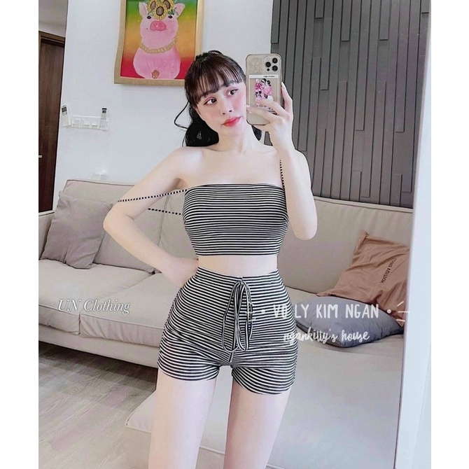 BỘ 2 DÂY QUẦN ĐÙI SỌC SEXY // Thiên Yết