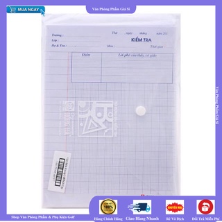 1 Túi Giấy kiểm tra cấp 1,cấp 2 HH ( 1 Túi = 10 Tập ) VPP Minh Hạnh]