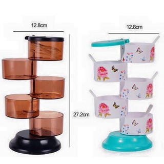Kệ gia vị xoay 4 tầng