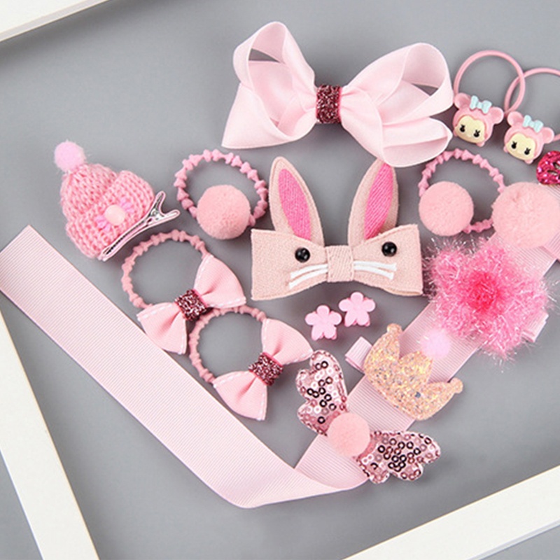 Dây Buộc Tóc Đính Hoa / Vương Miện Mini Cho Bé Gái